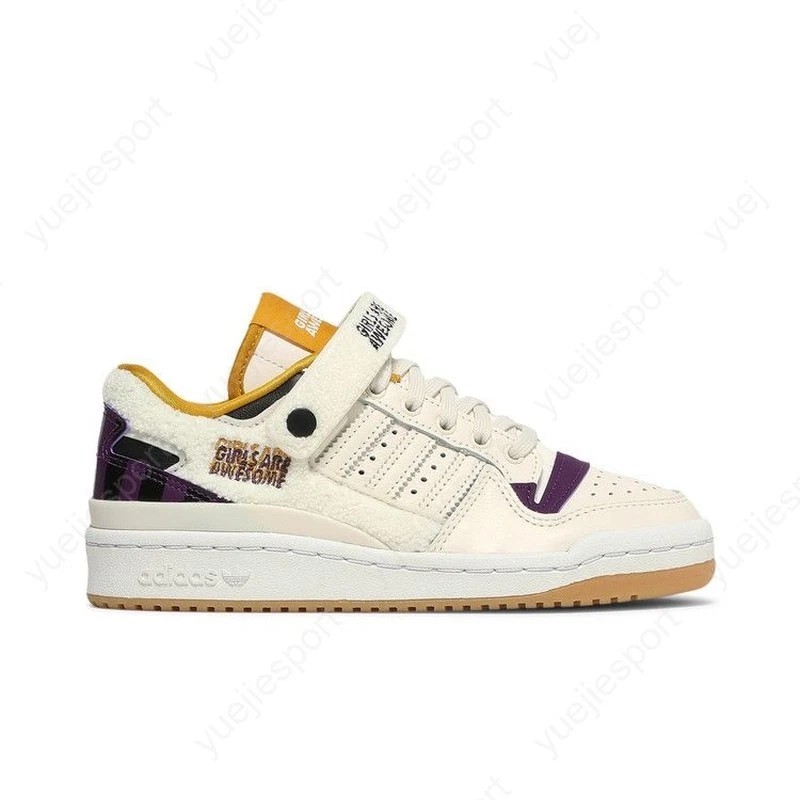 adidas Girls Are Awesome x Forum Low White Purple Beauty W for