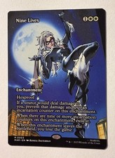 Nine Lives (Borderless) 3 MAR Marvel Universe Eternal-Legal (NM) MTG