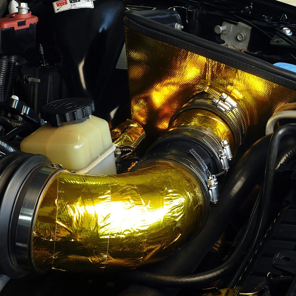 DEI Reflect-A-GOLD Adhesivo Protector Térmico Hoja Reflectante 24" x 24" Pulgadas 10393 Foto 4 de 4