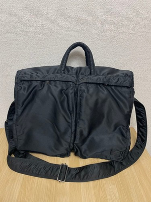 #ad PORTER Yoshida Tanker TANKER 2WAY Shoulder Bag Black Made in Japan Authentic $160.00