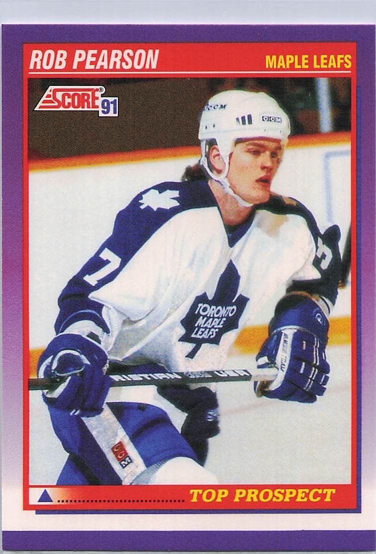 1991-92 Score American #311 Rob Pearson