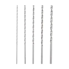 6-Inch Lengthen Twist Drill Bit Set High-Speed Steel 2mm - 5mm Dia
