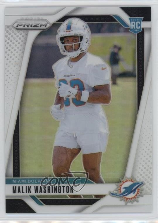 2024 Panini Prizm Rookies White Prizm 26/35 Malik Washington #371 12wc