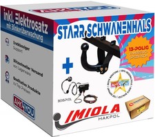 IMIOLA AHK f�r BMW 3er G20 Limousine ab 18 starr + 13-pol WESTFALIA ES SPEZ