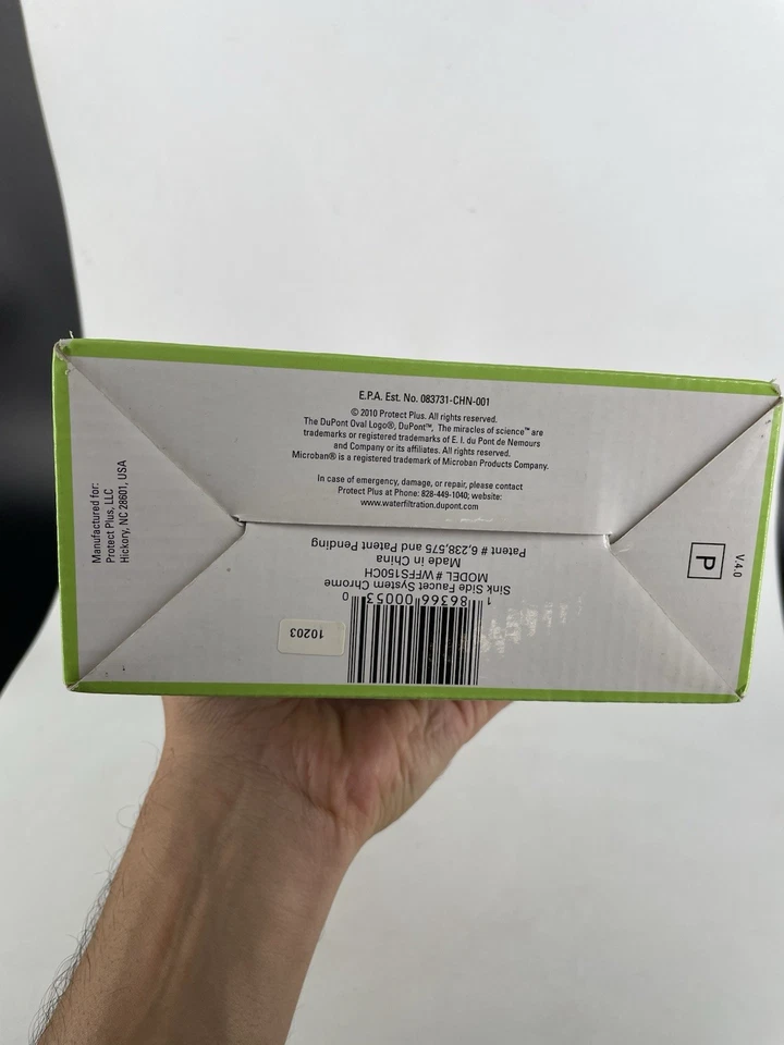 Du Pont Water Sink Side Mount Faucet Water Filter 200 Gallons Chrome - Image 3 of 4