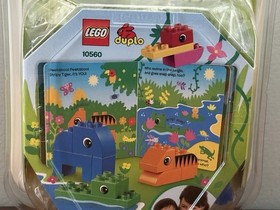 SEALED NEW LEGO Duplo Read & Build Peekabook Jungle 10560 Storybook + 13 Pcs HTF