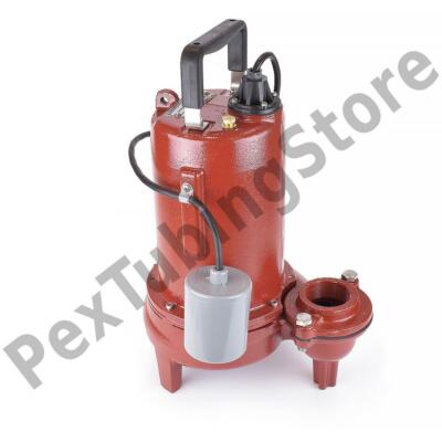 Automatic Sewage Pump w/ Float Switch, 25' cord, 3/4 HP, 2'' Discharge, 115V