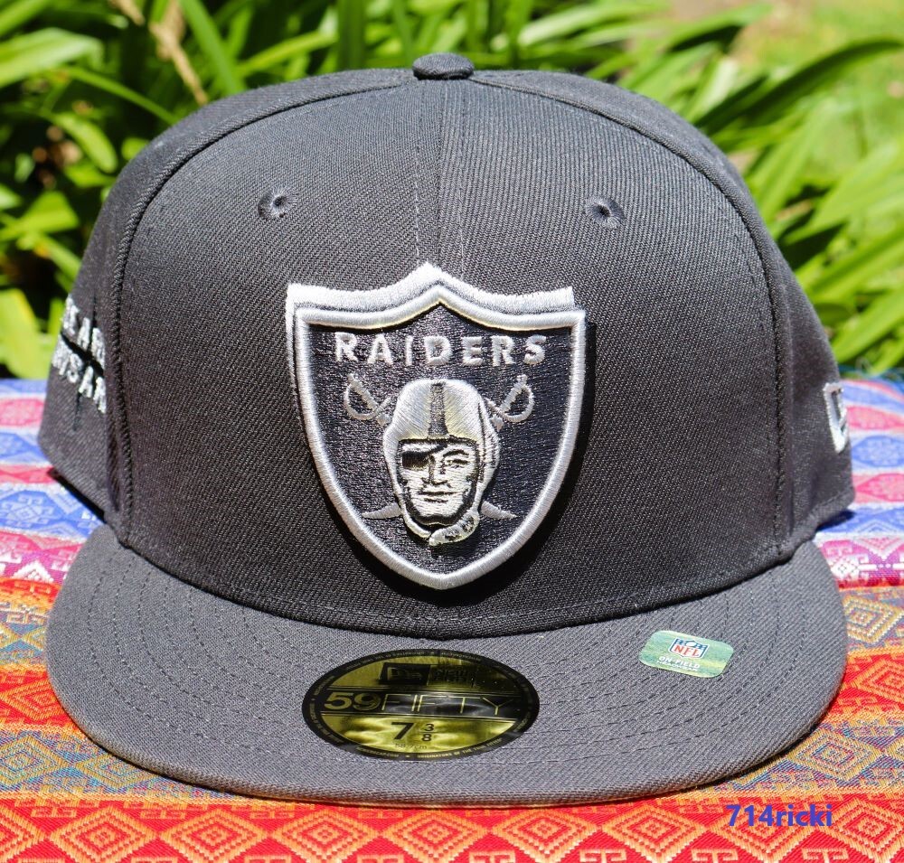 2024 NFL Draft Las Vegas Raiders Fitted Hat New Era 59FIFTY On