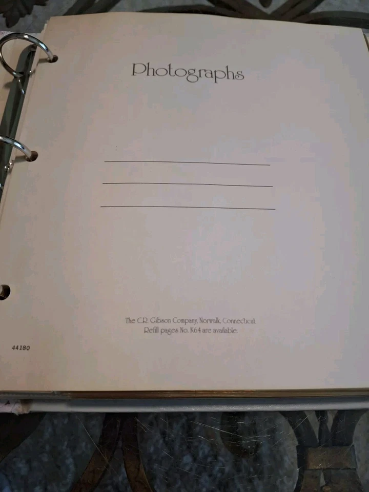 Vintage Romántico C.R. Álbum de fotos estilo victoriano Gibson Kathy Orr ~ 160 fotos Foto 4 de 4