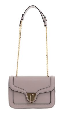 COCCINELLE Marvin Twist Handbag Umhängetasche Tasche Powder Pink beige Neu