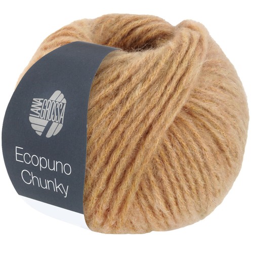 Lana Grossa ECOPUNO CHUNKY 50 g Netzgarnstruktur aus Baumwolle und Alpaka 70 m - Bild 20 von 42