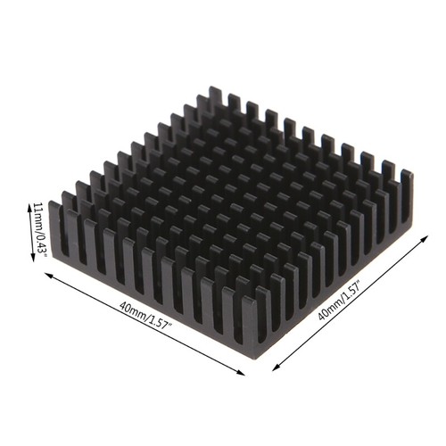 Heat Sink Cooling Pad Radiator For Computer Motherboard Heatdink Pads Aluminum - Afbeelding 4 van 8
