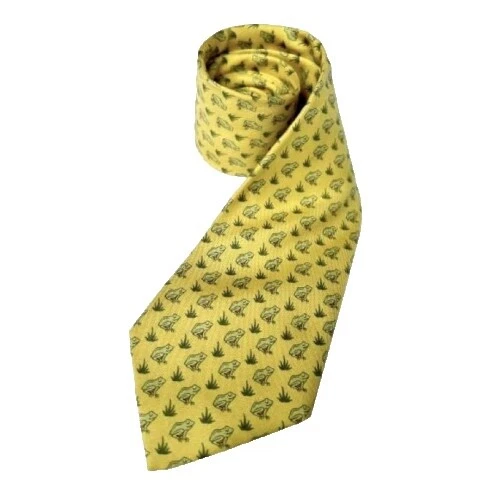 Lazos de seda 100% de rana para hombres