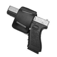 Tactical Leather IWB OWB Universal Belt Holster Concealed Carry Pistol Holster