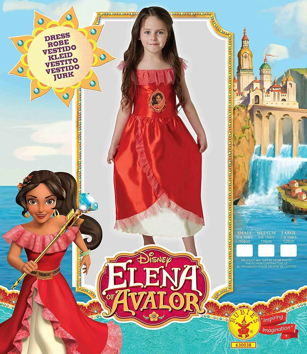 Rubie s Official Disney Elena of Avalor Fancy Dress SMALL 3 4
