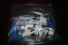 LEGO CITY Police Helicopter 7741 Complete Besides 2 Stickers  W/ Booklet No Box 