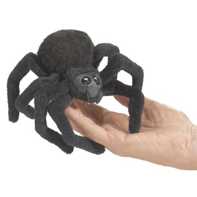 Spinne Fingerpuppe 2754 Plüschtier Stofftier Kuscheltier