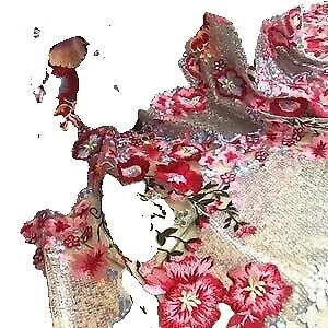 Sequin Drapery Floral Craft Fabrics