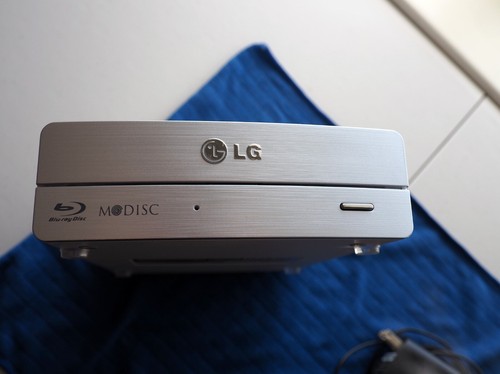 LG BE14NU40 External Blu-ray Disc Writer USB 3.0 M Disc DVD C w 12V Power Supply - Photo 3/9
