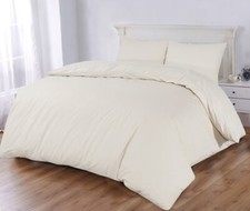 Image of 300 Thread Count Egyptian Cotton Duvet Cover Set With Pillowcases