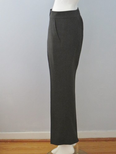 LIZ CLAIBORNE Audra Dark Gray Size 6 Front Zipper Closure Dress Pants - Bild 2 von 4