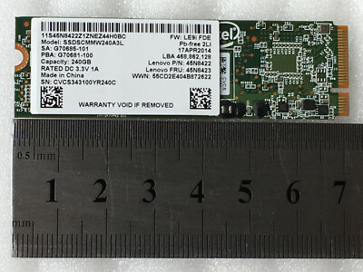 Lenovo Thinkpad X Carbon Gen3 240GB SSD Intel