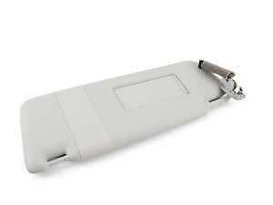 NEW SUN VISOR WITH ILLUMINATED MIRROR AND COVER PEARL GREY 