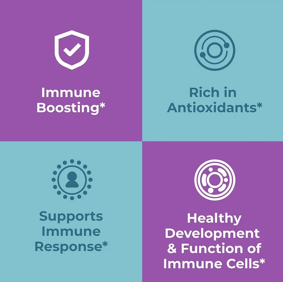 Gomitas Hyland's Naturals ELDERBERRY PLUS 60ct cada potencia apoyo inmunológico frescas Foto 4 de 4