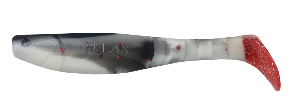 10 Gummifische Relax Kopyto Classic 11,5cm ab 0,80€/St. NEU RED-SILVER Set 394 - Bild 2 von 2