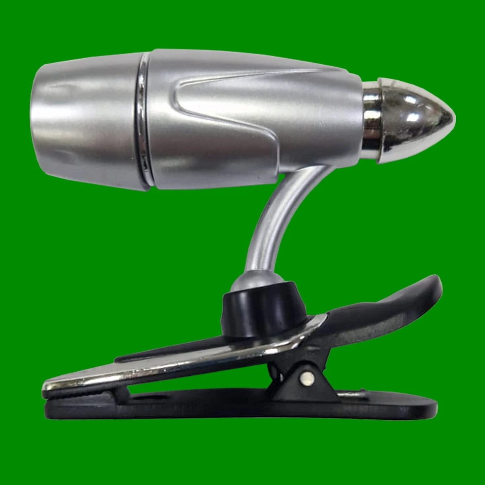 Projecteur À LED Pliable Argenté Clip-On, 3lm, Réglable, Portable, Lampe - Photo 3/3