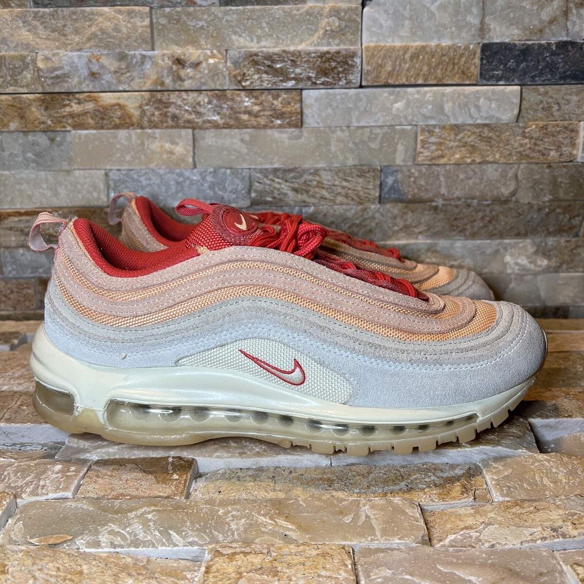 Nike Air Max 97 Sisterhood Orange Chalk Cashmere Sneakers Women's Size