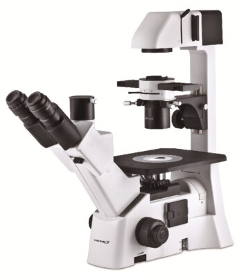 VWR Trinocular Inverted Microscope with adjustable stage