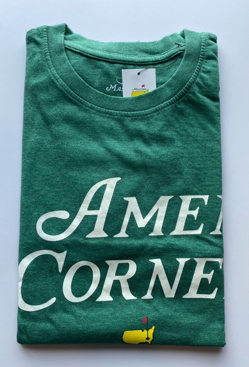 MASTERS 2026 Tシャツ グリーン MD 2026 Size 2XL Masters Tournament Amen Corner T-Shirt Green Augusta
