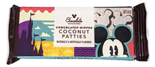 Paquete de 2 hamburguesas de coco sumergidas en chocolate en forma de Mickey de los parques de Disney