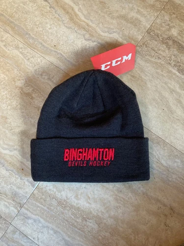 Binghamton Devils CCM Winter Beanie Hat BNWT AHL