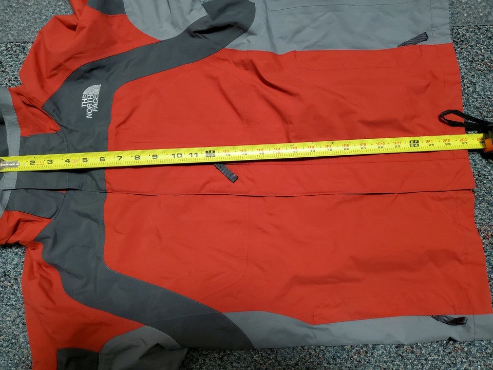 THE NORTH FACE Boys Size XL Softshell Jacket Red Grey Hyvent Coat eBay