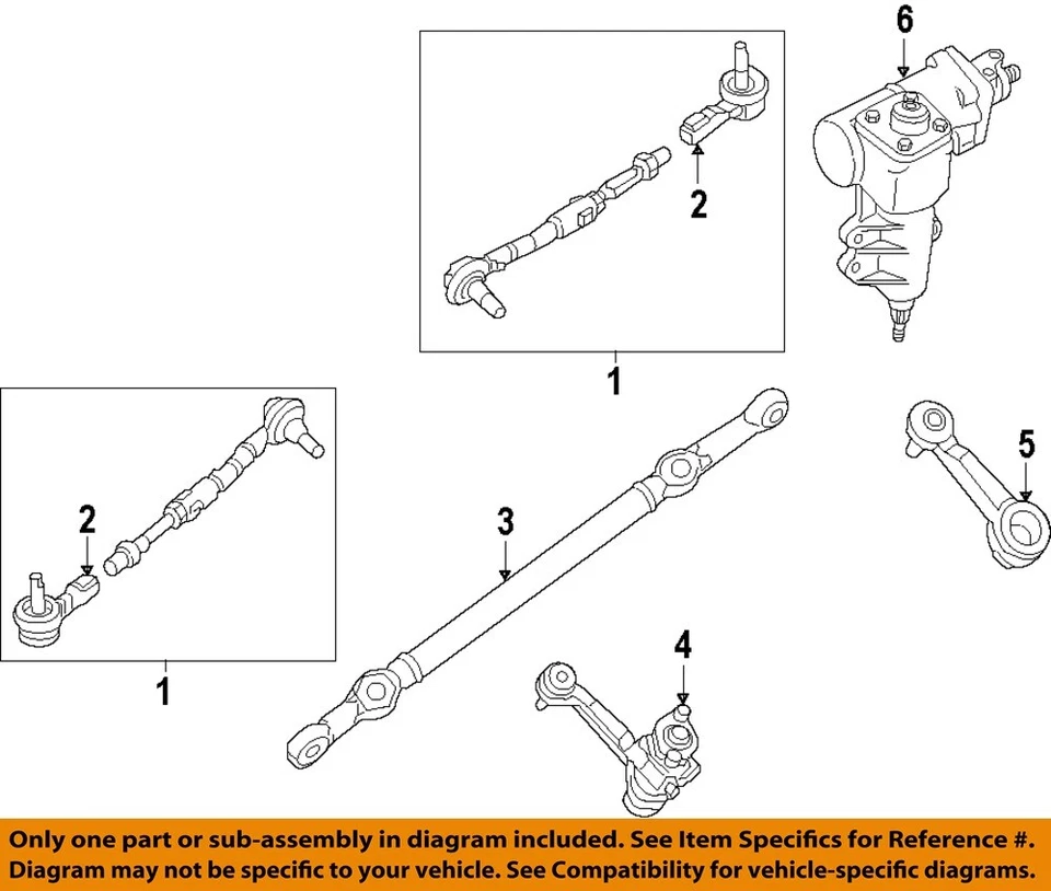 Used Rack and Pinion Assembly fits: 2020 Nissan Nv 2500 Power Steering Grade A Foto 3 de 4