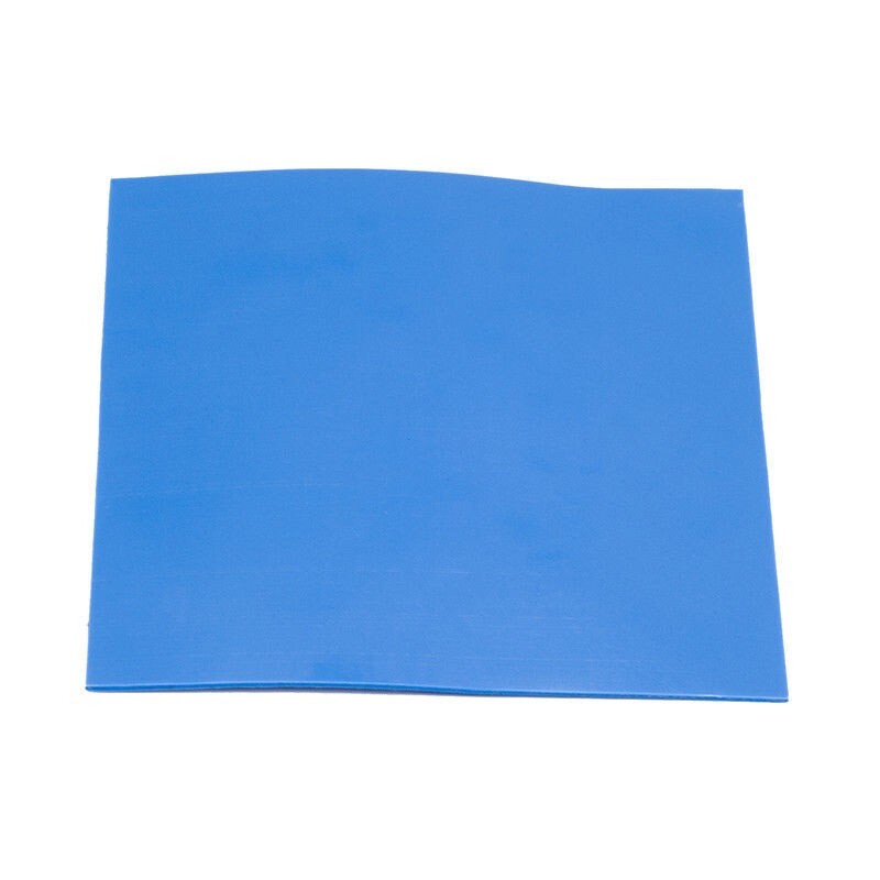 Bewinner Pad Thermique Silicone 100x100x2mm Bleu – Dissipateur CPU/GPU Haute Conductivité 1.2-2.0W, Souple, Découpable, Non Conducteur
