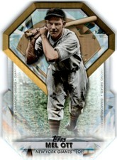 2022 Topps Update Diamond Greats Die Cuts #DGDC-65 Mel Ott