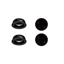 4Pcs US Dental Retention Locator Processing Replacement Inserts Male Caps Black
