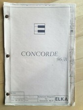 Tableau ELKA CONCORDE 96/B schémas schématiques