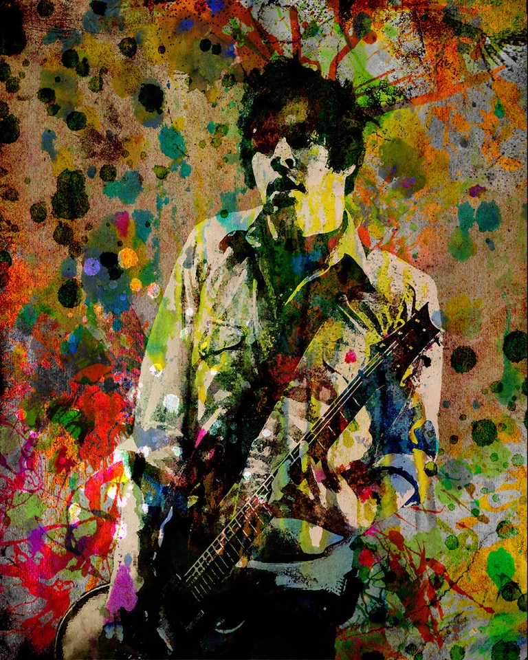 ROCKCHROMATIC Pete Loeffler Art Print, Chevelle Canvas, Rock Artwork