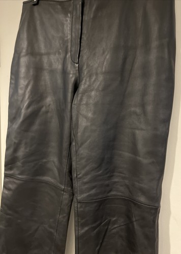 leather pants size 12