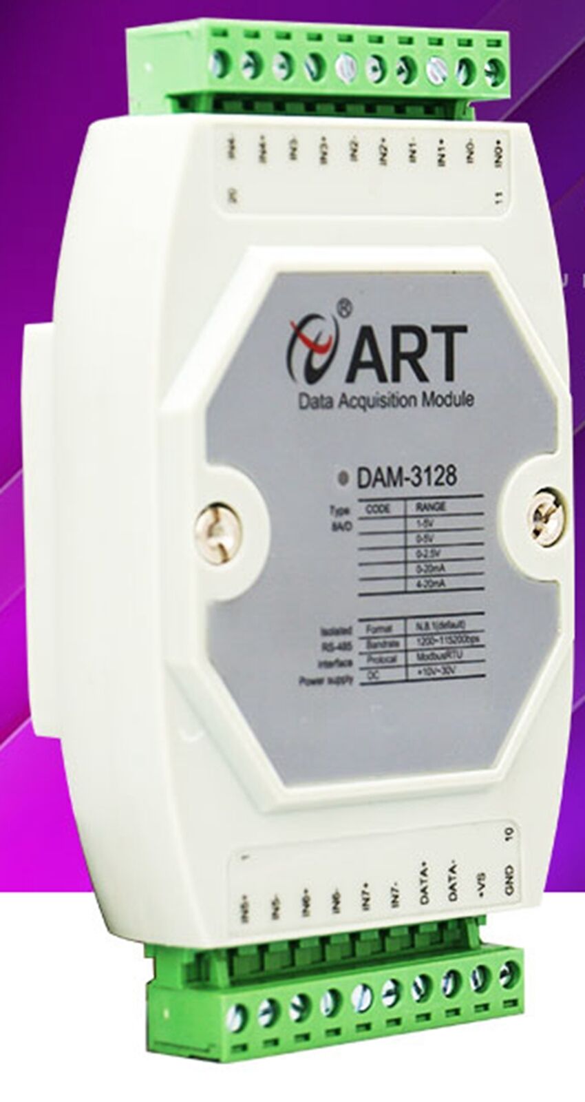 DAM3128 Super beauty product restock quality top Single-end Analog Acquisition Module 485 Outp and Input Limited Special Price