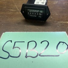HONEYWELL/HOBB QUARTZ Hour Meter 85100 Time Totalizer 32 Volts 2 screw