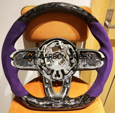CARBON FIBER Steering Wheel FOR BMW MINI Cooper R55 R56 R60 JCW 2014-2021