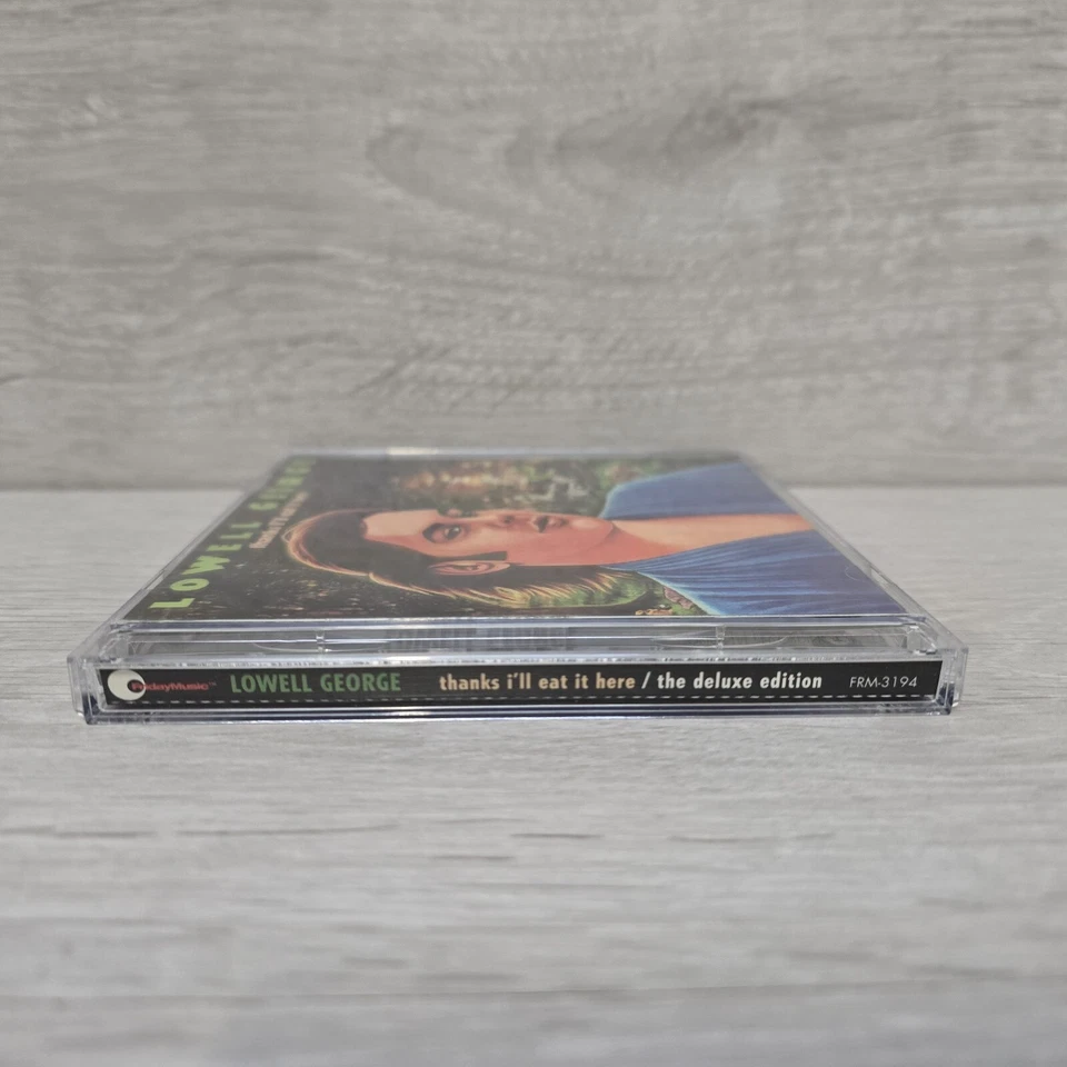 LOWELL GEORGE - Thanks I’ll Eat It Here The Deluxe Edition CD Friday Music USA  - Image 3 of 4