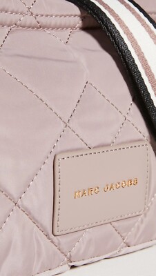 Marc Jacobs Quilted Nylon Messenger Crossbody Bag Bark New Marc Jacobs Quilted Nylon Messenger Crossbody Bag Bark New