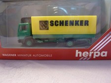 Herpa 828009 Mercedes Benz 814 LKW Schenker gelb grün unbespielt OVP