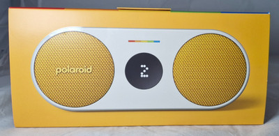 Polaroid P2 Musik Player (gelb) - Leistungsstarker tragbarer kabelloser Bluetooth Lautsprecher